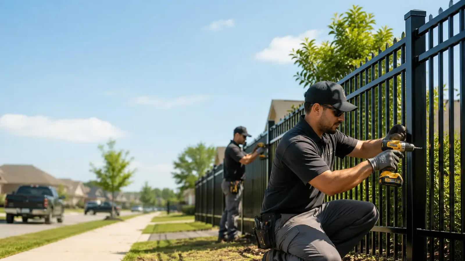 Metal Fence Installation in Itasca, TX